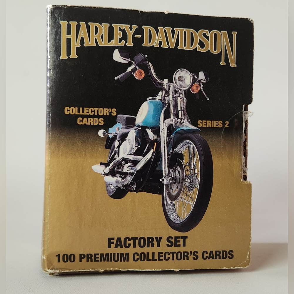 Harley-Davidson Gold and Black Collector's Card Set - Series 2